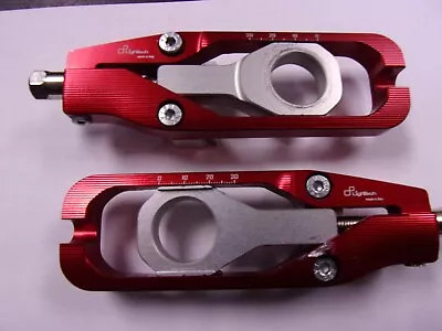 $149.95 • Buy LighTech Red Chain Adjuster Set Kawasaki Ninja ZX10R 2011-2015 P/N 806TEKA003R0S