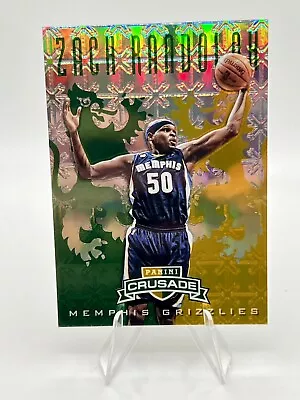 2012-13 Panini Crusade Green And Gold Zach Randolph 20/25 - Grizzlies - #254 • $19