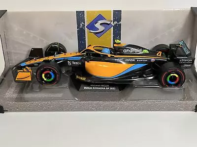 McLaren MCL36 Emilia Romagna GP 2022 L Norris 1:18 Solido 1809102 • $162.34