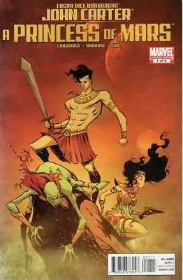 John Carter A Princess Of Mars - Marvel Comic - Nov 2011 - #1 • $3.75