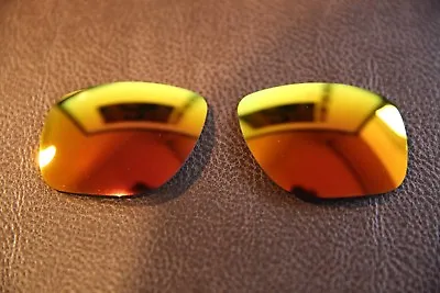 PolarLens POLARIZED Fire Red Iridium Replacement Lens For-Oakley Dispatch 1 • £19.99