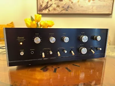 Vintage Sansui AU-555A Solid State Stereo Amplifier Classic READ - Video! • $391.11