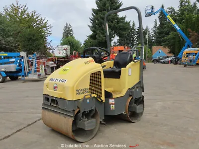 2018 Wacker Neuson RD12A 36 Smooth Double Drum Vibratory Roller -Repair • $1