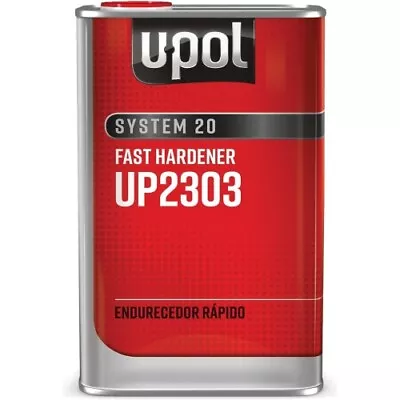 U-POL SYSTEM 20 UP2303 Fast Hardener 1L Clear Liquid • $51.34