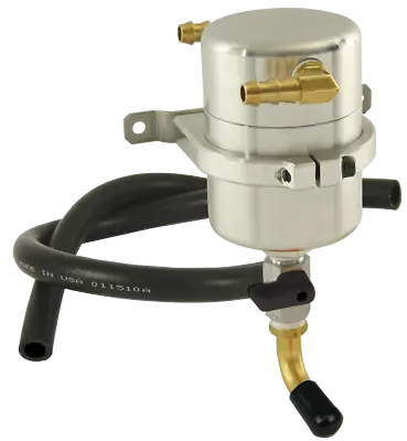 Moroso Universal 3/8  Inlet Outlet Air-Oil Separator Large Body Catch Can 85474 • $227.56