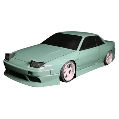 APlastics Nissan S13 Onevia Silvia Clear Unpainted 1/10 RC Body Shell S13ONE • £73.76