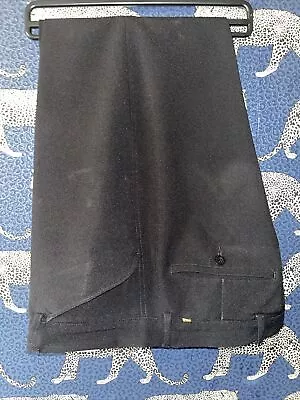 Mens Farah Black Polyester Trousers W34” Inside Leg 28” • $2.51