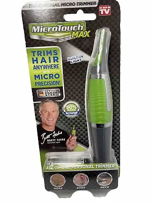 Micro Touch Max All In One Personal Hair Trimmer W/LED Light For Nose Ears Neck • $14.67