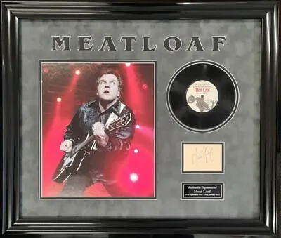 Meat Loaf  Signed Montage Aftal • £365