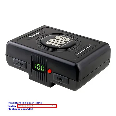 $145.99 • Buy Kastar Battery D Tpye Charger For Panasonic V Mount ARRI Alexa Mini Camera