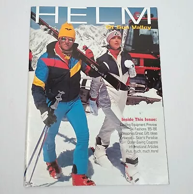 Helm Of Sun  Valley 1985 Ski Shop Catalog San Jose California  - New Vintage • $25