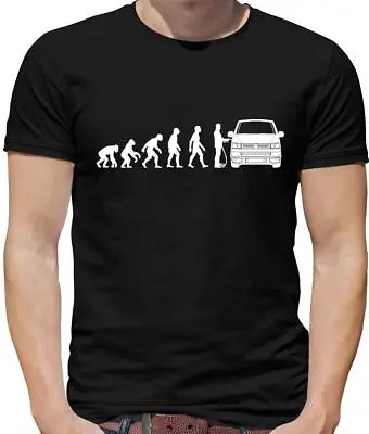 Evolution Of Man T5 Campervan - Mens T-Shirt - Camper Van  • £13.95