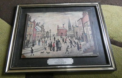 £12000 • Buy L S Lowry - A Lancashire Village Vintage Print Circa 1980's Framed Rare Art