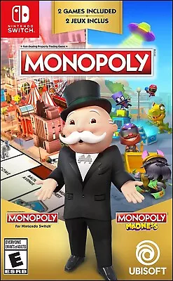 Monopoly And Monopoly Madness Nintendo Switch - Brand New! • $25