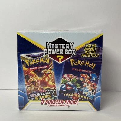 $49.98 • Buy Pokémon MYSTERY POWER BOX 5 Packs Box Seeded VINTAGE CHASE Packs 1:10 Sealed
