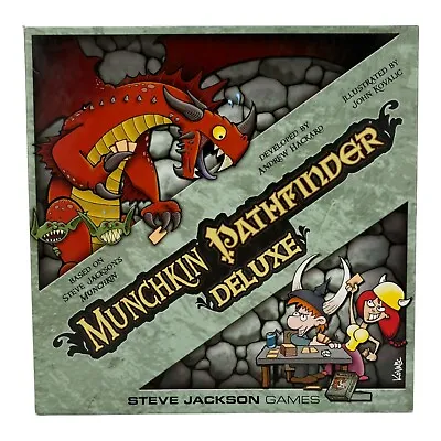 Replacement Box Munchkin Pathfinder Deluxe Steve Jackson Games Good Condition • $14