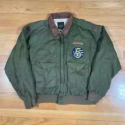 Vintage Avirex Military Flight Light Jacket • $50