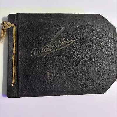 Vintage Autograph Book • $15