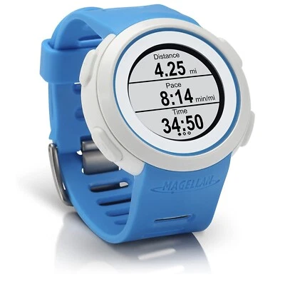 $36 • Buy Magellan Echo Smart Sports Watch Bluetooth IPhone IOS BLUE CLEARANCE***
