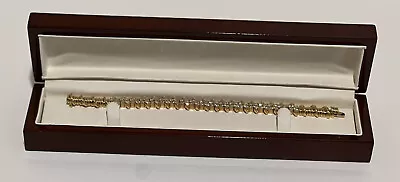 $5000 • Buy Jose Hess 6.5ct VS 18k Yellow Gold Tennis Bracelet 7”