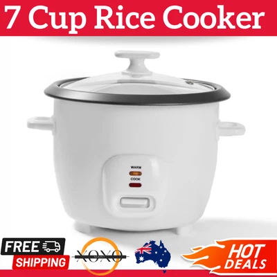 $19.95 • Buy 2.5L ANKO Rice Cooker Electric Portable Mini Rice Steamer 7Cup Non-stick Bowl