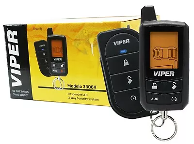 Viper Responder 350 Security System LCD Screen 2-Way Keyless Entry 3306v • $149