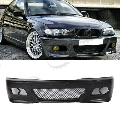 For BMW E46 M3 Style Front Bumper Covers 4dr 2dr 1999-05 SEDAN Wagon • $209.80