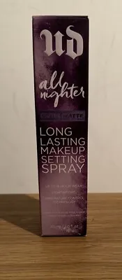 Urban Decay All Nighter Long Lasting Makeup Setting Spray 30ml Ultra Matte • £6