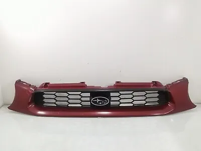 JDM Subaru Impreza V7 GGA GDA GDB STi RED Front Grill Grille OEM RARE 2002-2003 • $259.99