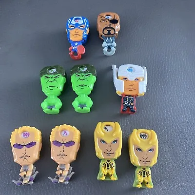 Marvel Kinder Egg Toys X9 • £4