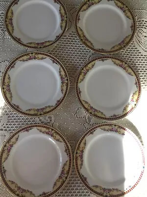 Antique C. Ahrenfeldt Depose Limoges France 6 Salad Plates - 2 • $70