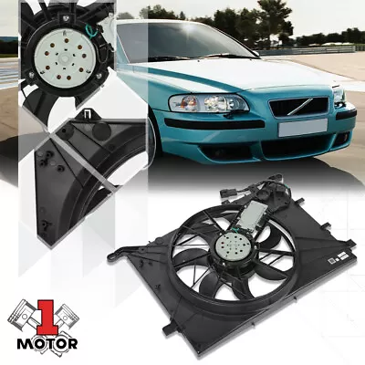 Radiator Cooling Fan OE Style Assembly For 01-03 Volvo S60/S80/Xc70 VO3115109 • $157.88