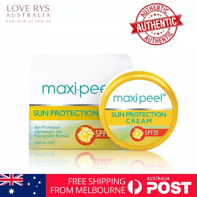 Maxi Peel Sun Protection Cream SPF20 25g - 100% AUTHENTIC • £10.23