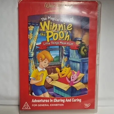 Magical World Of Winnie The Pooh The - Little Things Mean A Lot  (DVD 2003) GC • £5.64