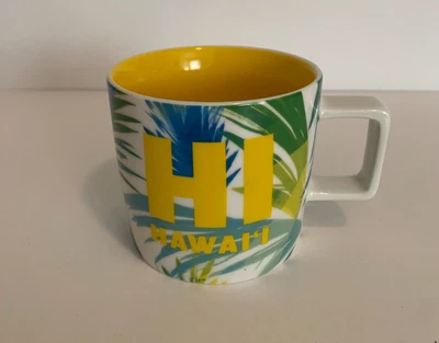 $4.65 • Buy Starbucks Hawaii Ceramic Coffee Mug Tea Mug 14 Ounces Tropical 2016 Display Only