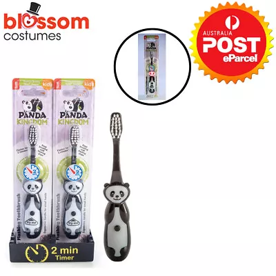 NG184 Flashing Black Panda Light Up Toothbrush Teeth Kids Child Toddler Gift • £6.22