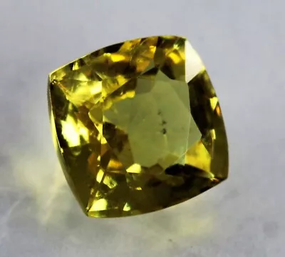 9 Ct NATURAL Sapphire Yellow Cushion Cut CERTIFIED Loose Gemstone • $20.35