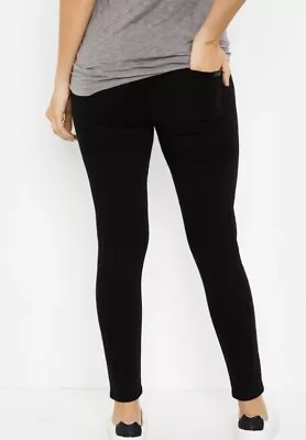 7 For All Mankind - Secret Fit Belly b(air) Black Maternity Jeans Size 30 NWT • $49.99