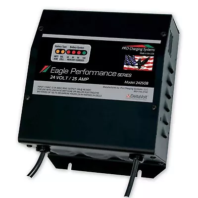 Dual Pro 24V 25A Eagle Performance Series On-Board Battery Charger • $968