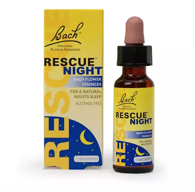 Bach Flower Remedies Rescue Night Dropper 10ml • £13.99