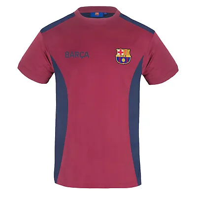 £14.99 • Buy FC Barcelona Mens Official T-Shirt Poly Training Kit Football Gift