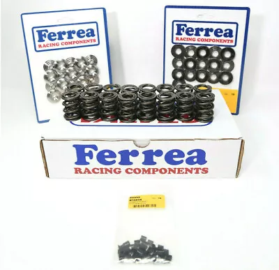 Ferrea Dual Valve Springs Retainers W/Locks Kit Honda B16A B18C B-Series 95LB  • $849