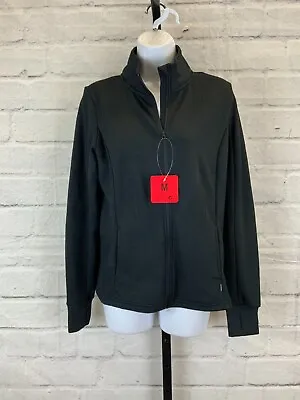 Mondetta Full Zip Jacquard Jacket - Women's Size Medium Black • $21.18