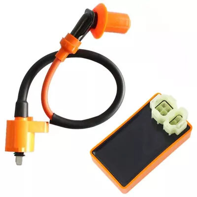 $11.24 • Buy Ignition Coil + Racing CDI Box For GY6 50-150cc Scooter ATV Moped Quad Dirt Bike
