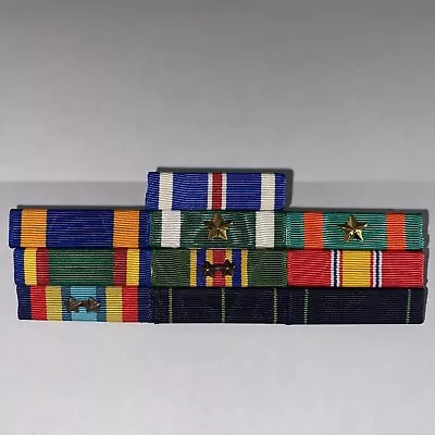 USN USMC Military Campaign 10 Ribbon Bar Set • $15.99