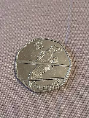 Olympic 50p Equestrian Fifty Pence Coin 2011 • £5.99