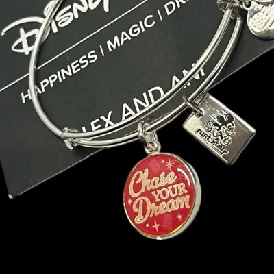 NEW Disney Alex & Ani Princess Marathon Chase Your Dream Bracelet  #519 • $15