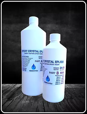 £160 • Buy Epoxy Resin Glass Crystal Clear Casting Art Craft Table Floor High Quality KITS
