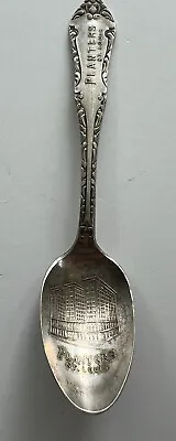 Vntg Rare Souvenir Spoon N F Silver Co 1877 Collectible Planters Hotel St. Louis • $39