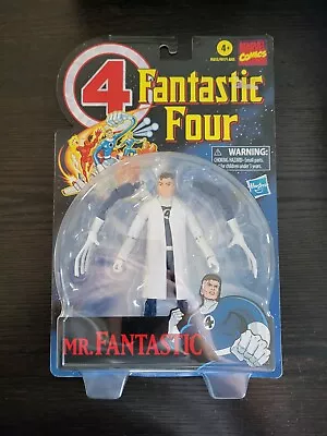 Mr. Fantastic Four RETRO 6  MARVEL LEGENDS New MIB Sealed #2 • $16.49